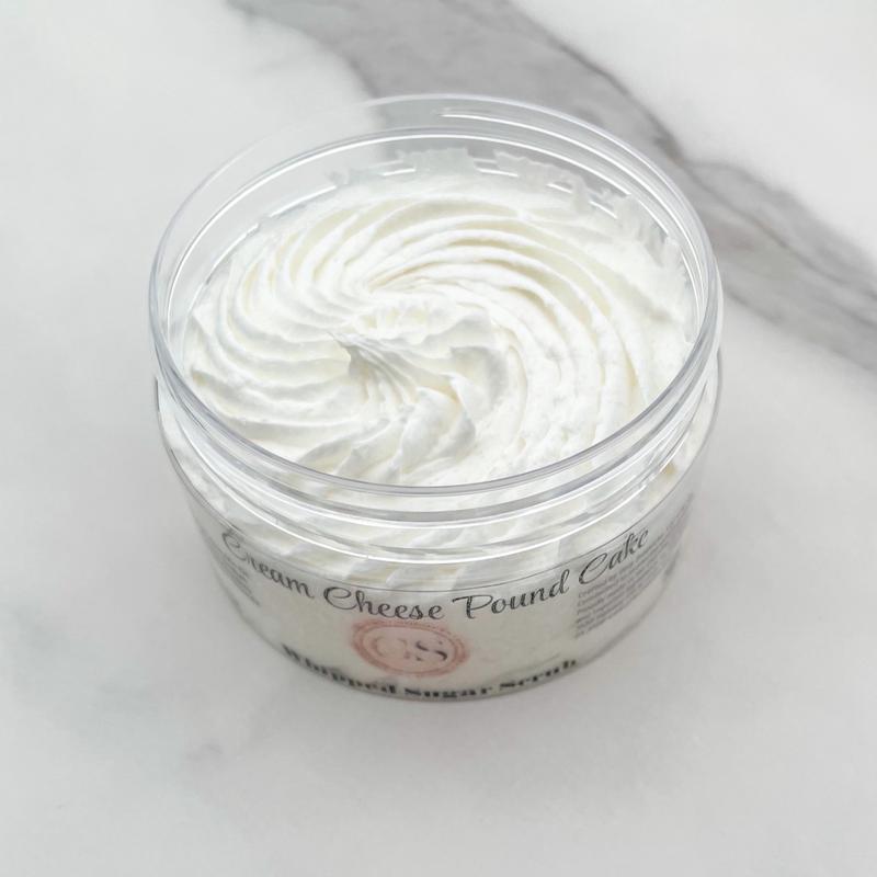 Whipped Sugar Scrub for Soft Skin - Body Scrub for Gentle Exfoliation