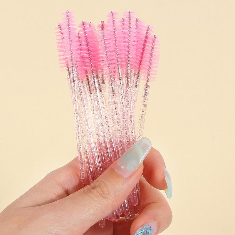 MAANGE Travel Disposable Eyelash Brushes, 20pcs Portable Eyelash Spoolie Brushes, Makeup Tools for Women Girls Outdoor Travel, Christmas Mascara Sticks Lash Brushes, Cosmetic Gift