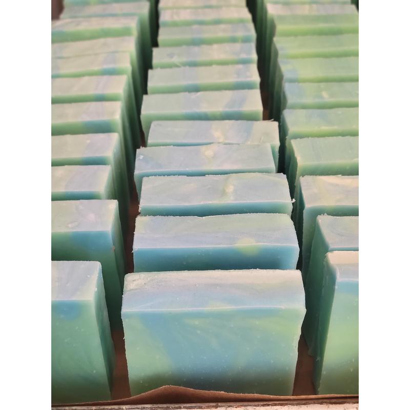 Eucalyptus & Spearmint Goat Milk Soap | Handmade, Natural, Moisturizing Soap for Sensitive Skin