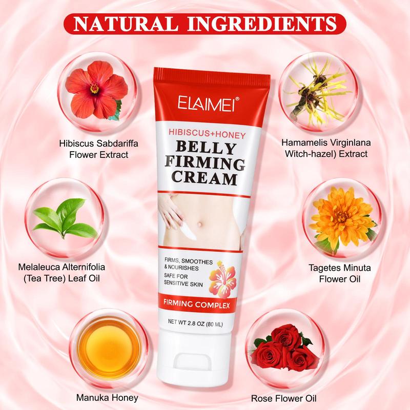 80ml Belly Firming Cream, 2 Counts Nourishing Skin Moisturizer, Body Moisturizer for Women & Men