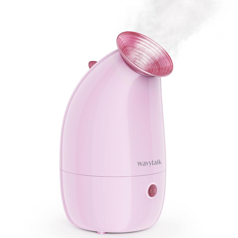 Wavytalk Portable Nano Ionic Facial Steamer - Quick Mist for Deep cleansing Intensive Hydration, Penguin Design and Beauty on the Go