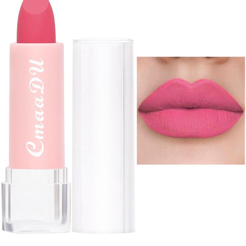 Music Festival Makeup Matte Lip Balm, Long-Lasting Easy Coloring Lipstick, Moisturizing Lip Sticks, Suitable for All Occasions Lip Makeup