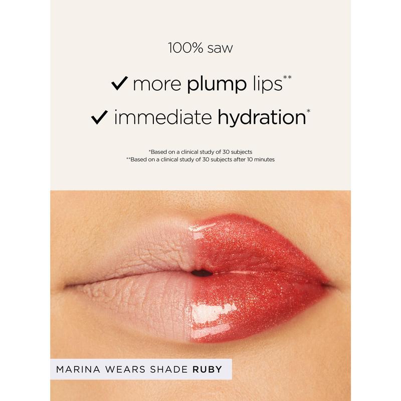 tarte maracuja juicy lip plump shimmer glass