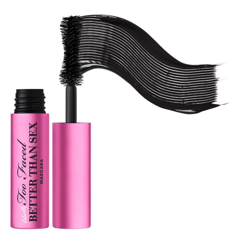 Too Faced Travel Size Naturally Better Than Sex Volumizing Lengthening 98% Naturally Derived Mascara