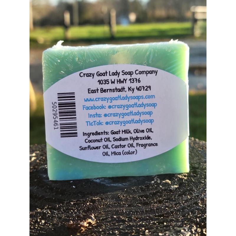 Eucalyptus & Spearmint Goat Milk Soap | Handmade, Natural, Moisturizing Soap for Sensitive Skin