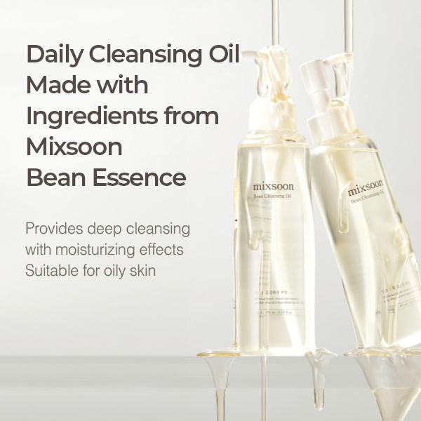 [Mixsoon] Bean Cleansing Oil 195ml soybean oil Lightweight Makeup  Makeup Remover