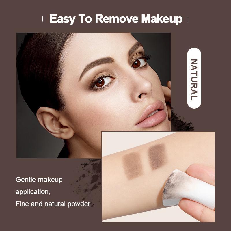 Eyebrow Powder, 1 Count Waterproof Eyebrow Powder, Natural Eyebrow Stamp, Eye Brow Makeup Tool, Makeup Cosmetic