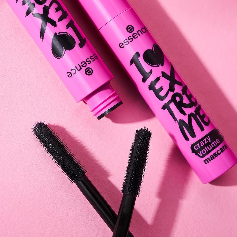 I Love Extreme Crazy Volume Mascara (Pack of 1) | Intense & Dramatic Volume & Length in One Swipe | Vegan & Cruelty Free Makeup Cosmetic