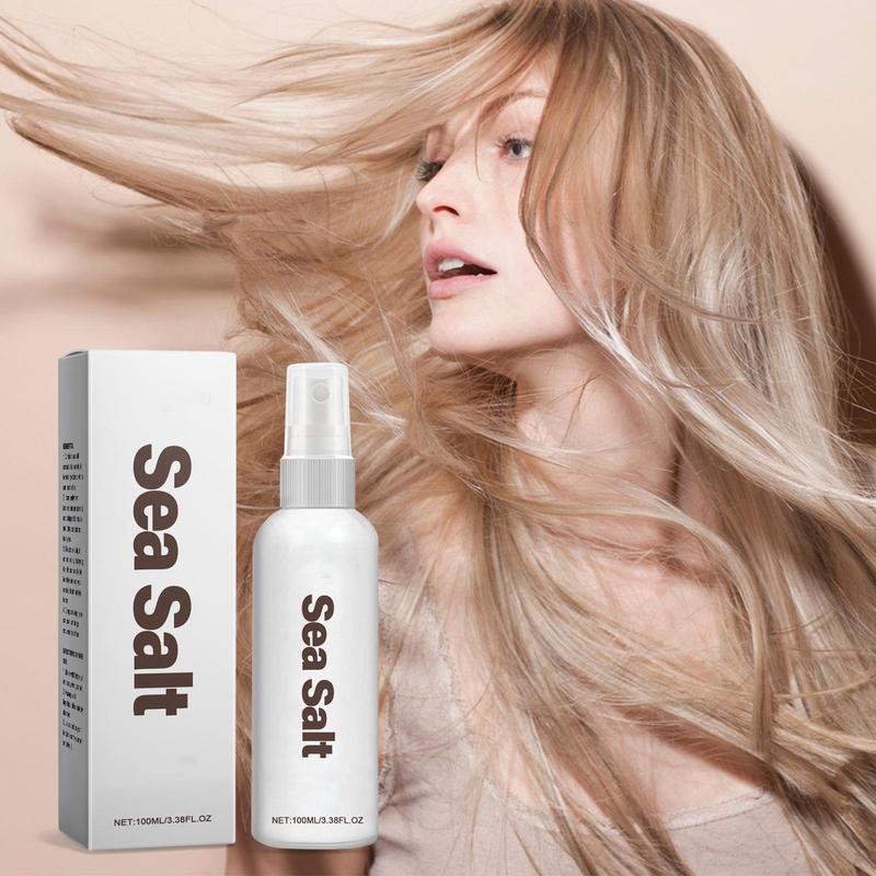 Sea Salt Dry Hair Spray for Lazy Volume and Refreshing Degreasing - Leave-In Styling Hair Spray - Haircare Gel