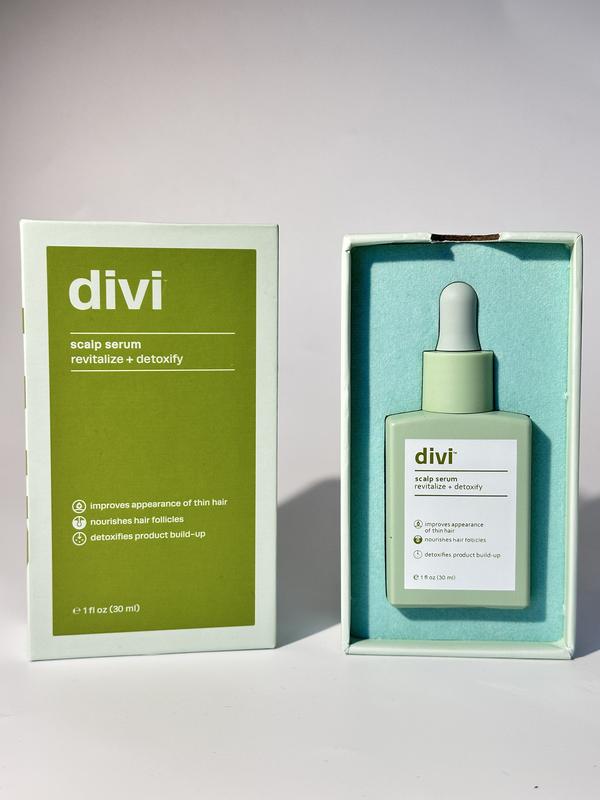 Divi Scalp Serum for Fuller, Thicker-LookingHair & Healthy Scalp,30ml -1 Pack