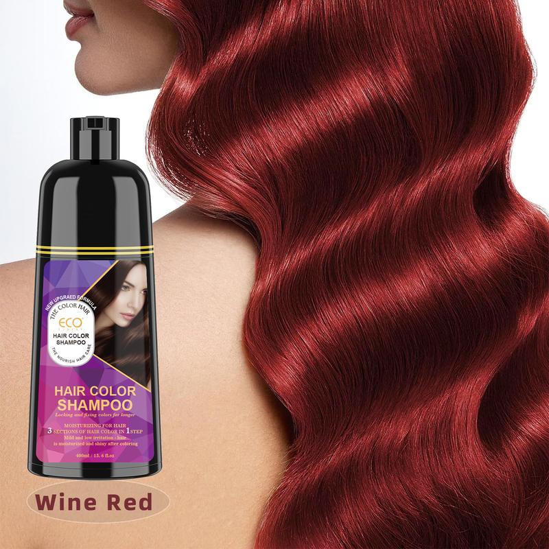 ECO Finest Semi-Permanent Hair Dye - Non-Toxic Pure Botanical Burgundy Hair Dye - Burgundy (1-3 pc) Haircare Haircare color shampoo