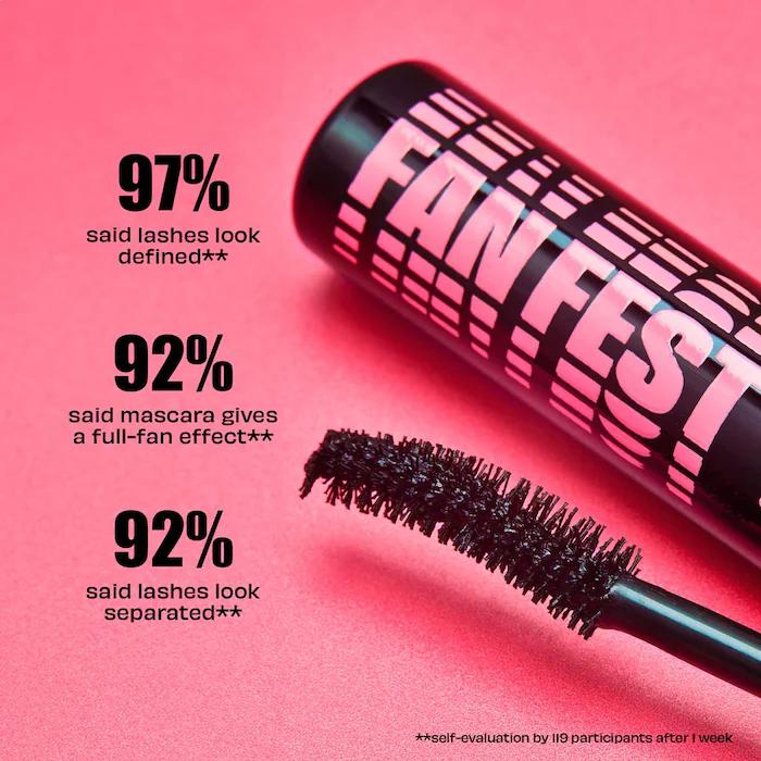 Fan Fest Volumizing Mascara for Bold and Defined Lashes - Makeup, Cosmetic