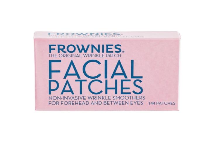 AM Frownies Forehead and Between the Eyes Wrinkle Patches - Hypoallergenic Facial Patches to Smooth & Soften Forehead Wrinkles & Eleven Lines - For Overnight Use, 144 Patches