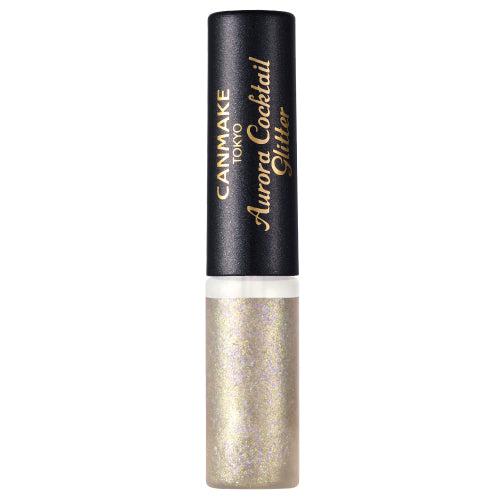 CANMAKE Aurora Cocktail Glitter - Clear Color, Moisturizing, Dewy Finish - Makeup