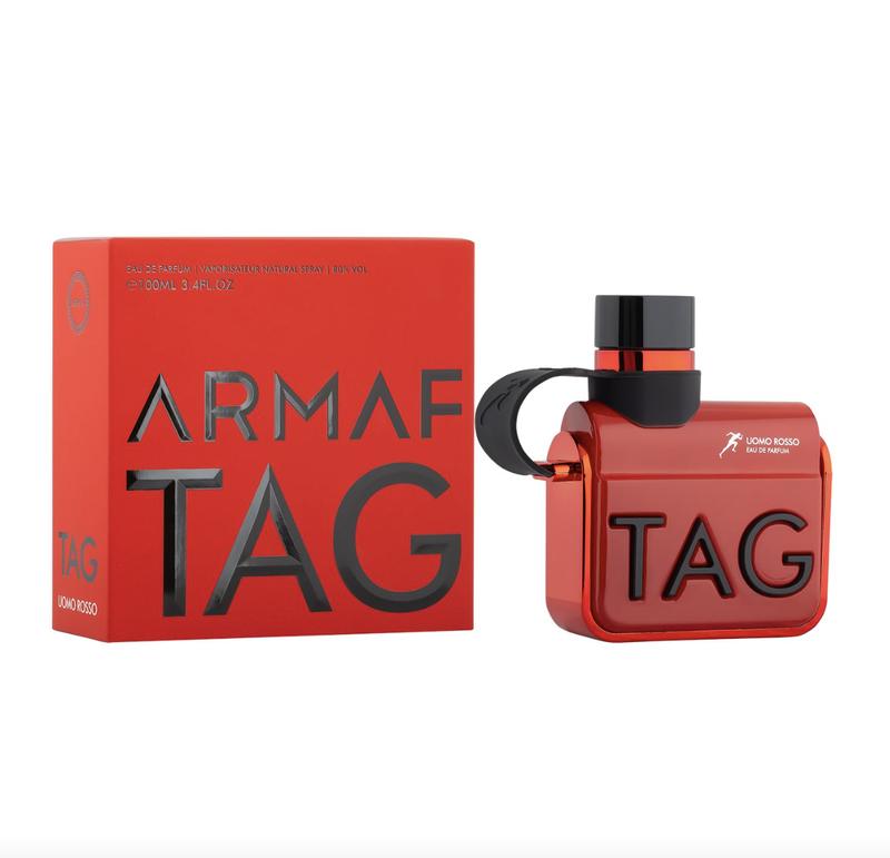 Armaf Tag Uomo Rosso Eau De Parfum For Men 3.4 Oz (100ml)