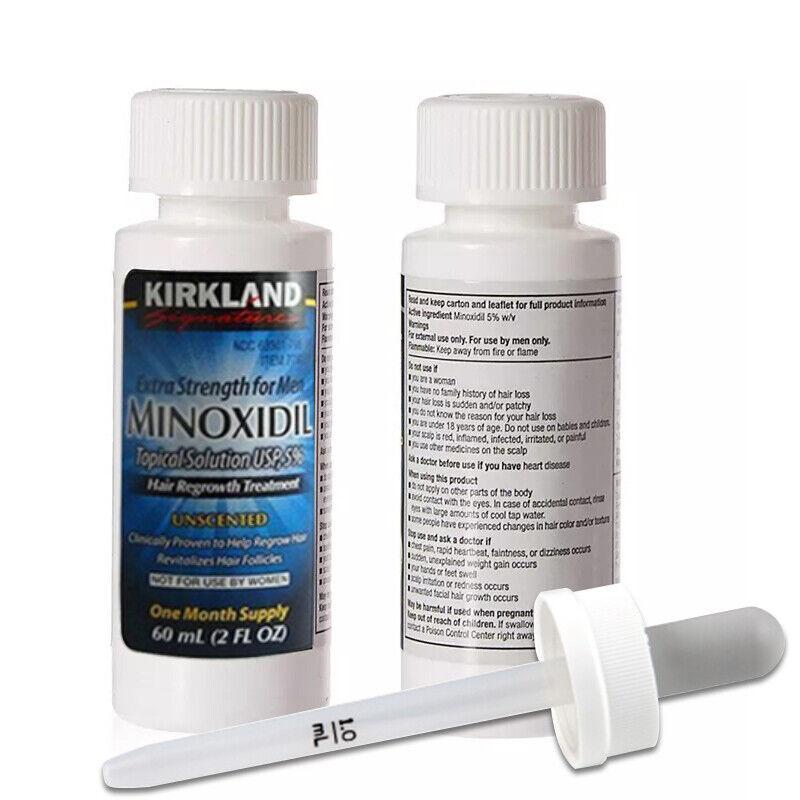 Kirkland Minoxidil 5% Extra Strength 1, 3, 6 Months Supply Men Hair Regrowth Hair Care Daily