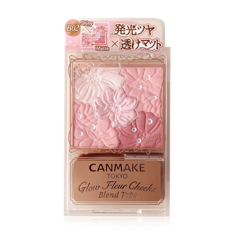 CANMAKE Glow Fleur Cheeks Blend Type B01 B02 Makeup Cosmetic