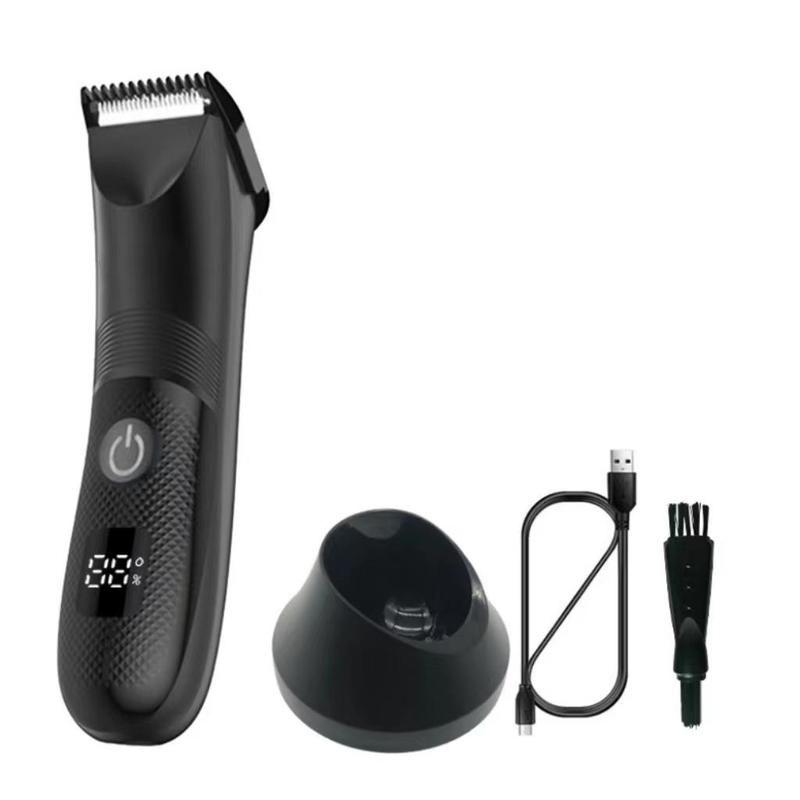 Body Trimmer for Men Ball Shaver Electric Groin Handy Beard Shaver Nose Hair Trimmer Beard Trimmer for Men, Barber Eqquipment, Waterproof Wet and Dry Groomer Clippers, Gift Baskets for Men