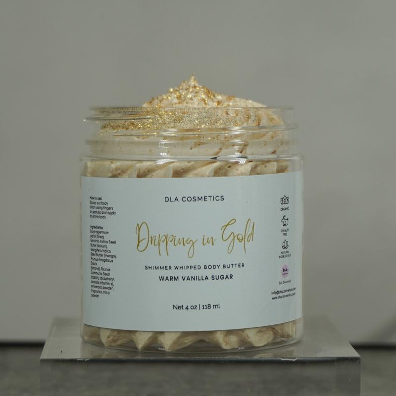 DRIPPING IN GOLD SHIMMER BODY BUTTER