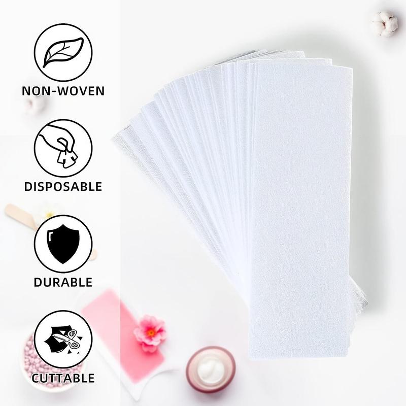 Disposable Body Care Wax Strips, 1 Set Hair Removal Cosmetic Waxing Strips, Waxing Strips for Women Face, Upper Lip, Chest, Arms, Legs, Underarms, Skin Care Tool