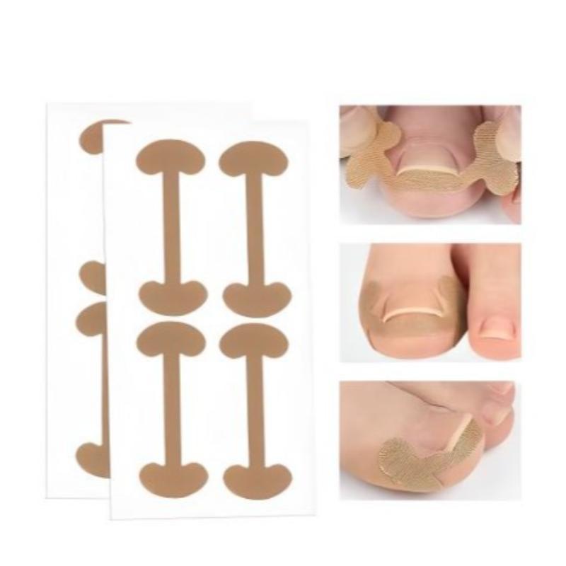 Toenail Correction Patches, 60pcs set Ingrown Nail Correction Sticker, Nail Care Tool for Men & Women, Manicure & Pedicure Tool, Nail Supplies, Christmas Gift