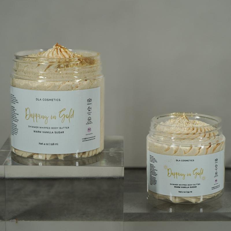 DRIPPING IN GOLD SHIMMER BODY BUTTER