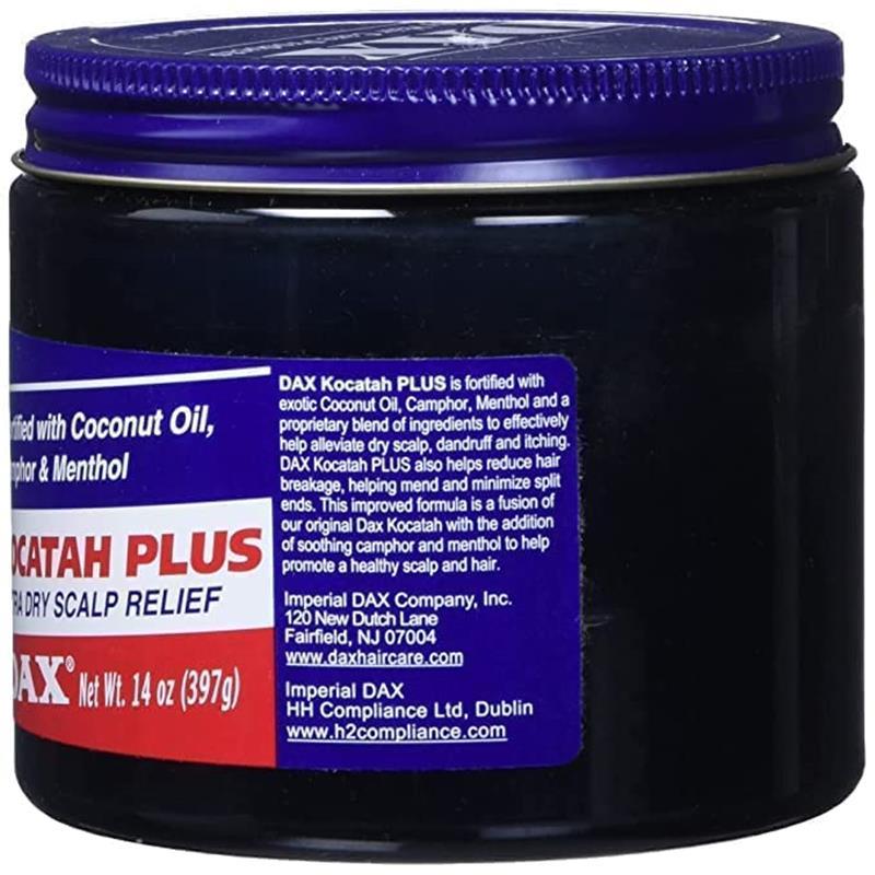 Dax Kocatah Dry Scalp 14 Ounce Jar (414ml): 1 Day Free Delivery Conditioner Haircare