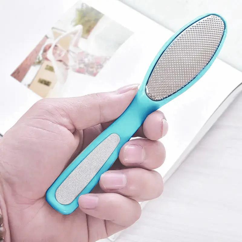 Professional Double-headed Foot File Tool, Dual-sided Exfoliating Foot Scrubber, Callus Remover Stick, Foot Rasp Pedicure Tool, Foot Hard Skin Remover