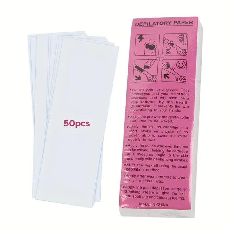 Disposable Body Care Wax Strips, 1 Set Hair Removal Cosmetic Waxing Strips, Waxing Strips for Women Face, Upper Lip, Chest, Arms, Legs, Underarms, Skin Care Tool