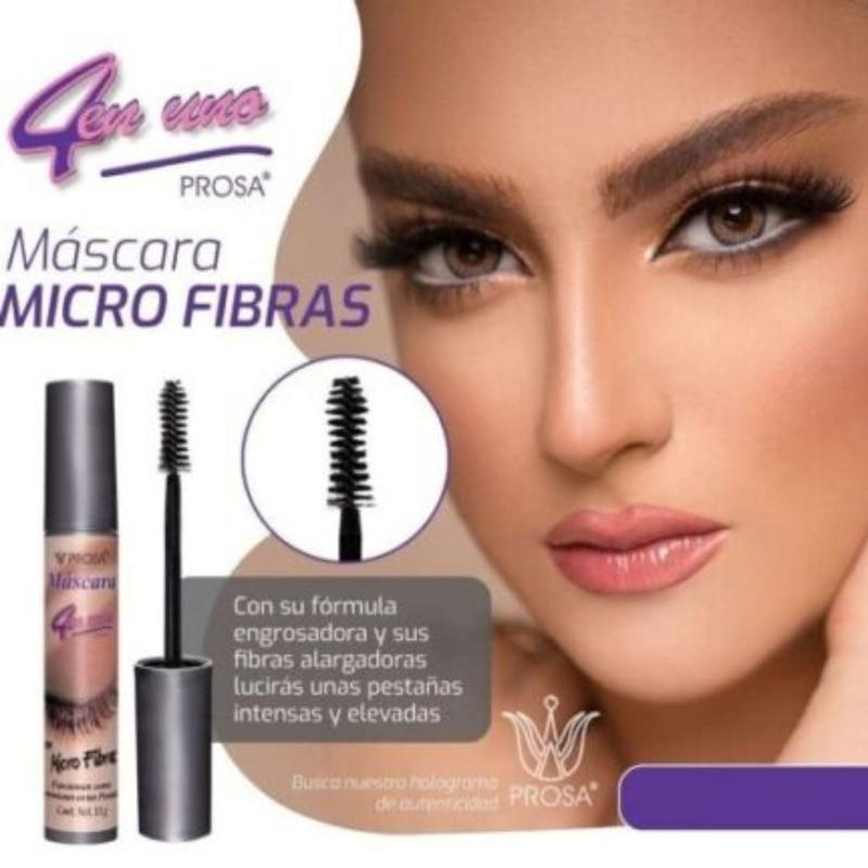 PROSA 4 in 1 Microfibras Mascara