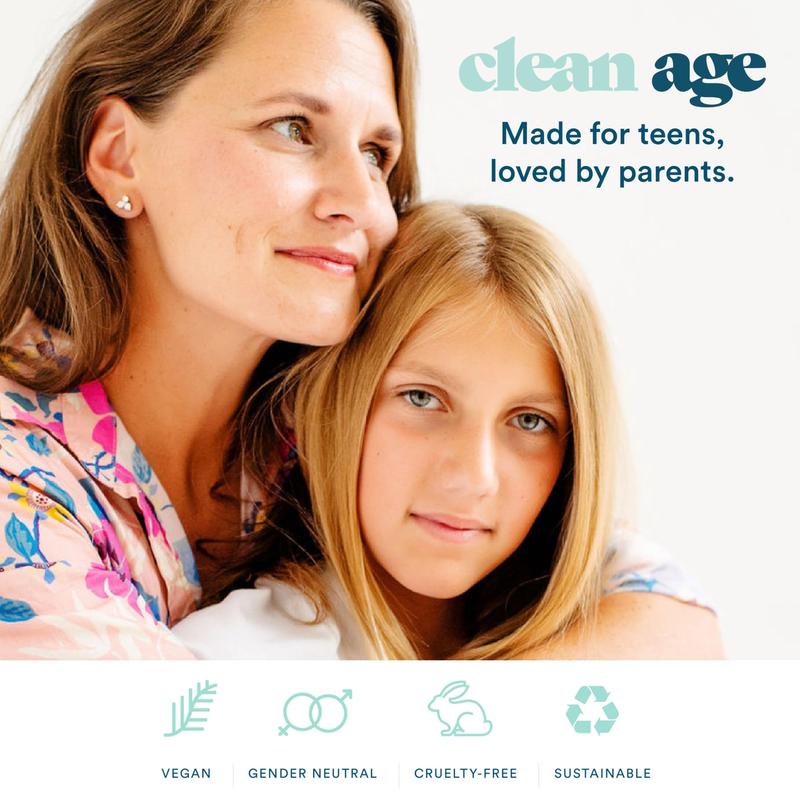 Clean Age Deodorant - Aluminum Free - 2 oz Stick - Fresh Scent - Natural Ingredients - Gender Inclusive - FSC Certified Paper Packaging