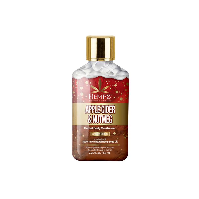 Travel-Size Apple Cider & Nutmeg Herbal Body Moisturizer