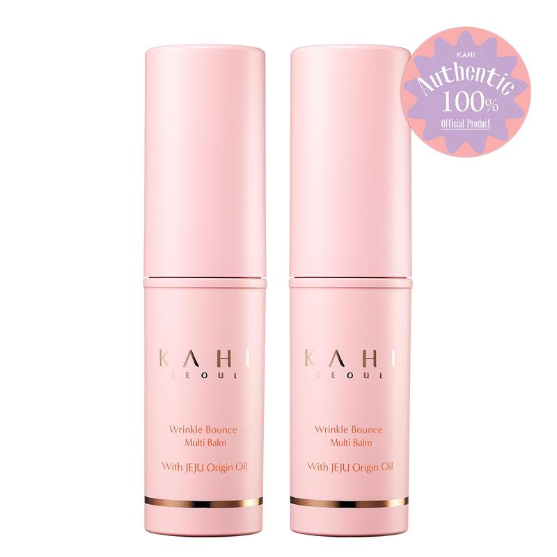 KAHI Wrinkle Bounce All-in-One Hydrating Multi-Balm for Face, Lips, Eyes and Neck - Daily Moisturizer Stick with Moisture Mist (Pack of 2, 0.32 oz)