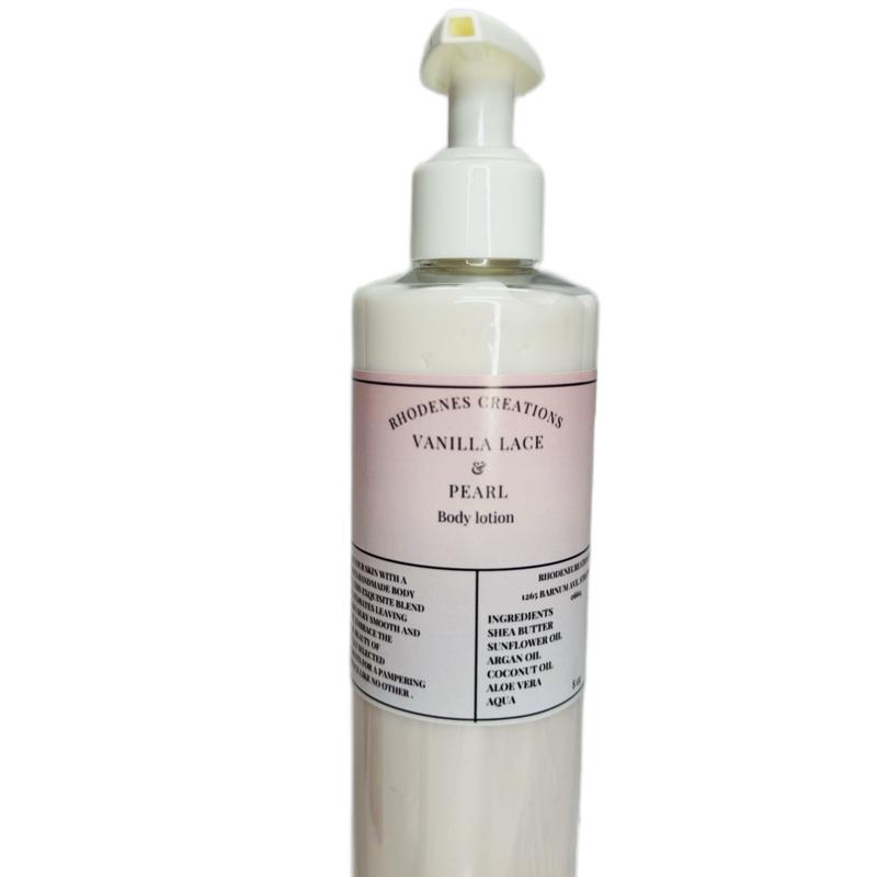 Vanilla Lace and Pearl Body Lotion for Smooth and Silky Skin