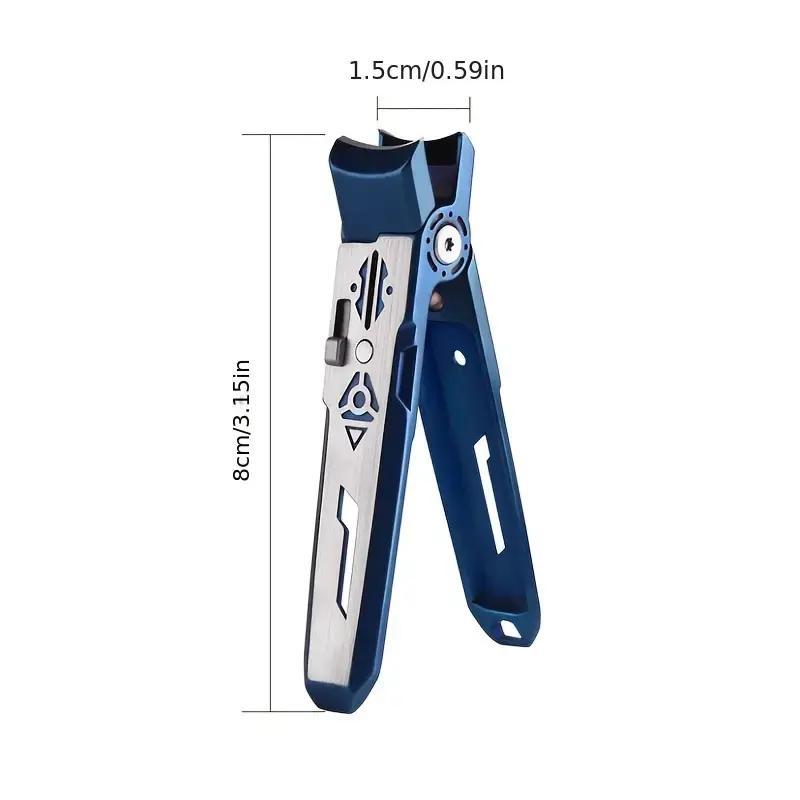 Stainless Steel Nail Clipper, Large Opening Anti-splash Nail Clipper, Durable Nail Care Tool for Home & Salon Use