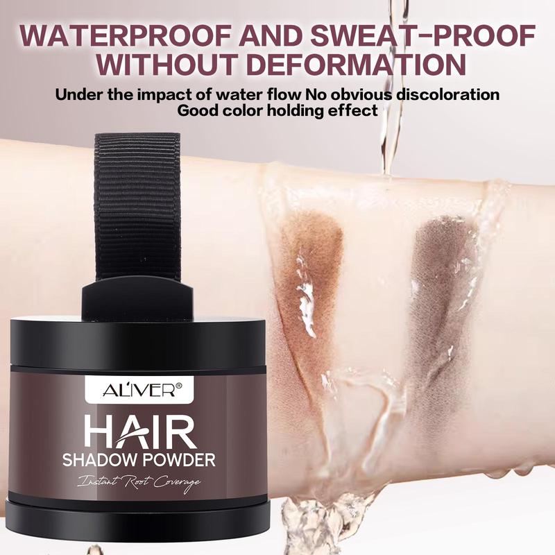 Hairline Powder with Mirror & Sponge Applicator, Waterproof & Sweat-proof Hair Styling Powder, Hair Styling Products, Christmas Gift