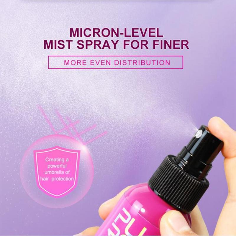 Leave-in Heat Protection Hair Care Spray, Smoothing & Thickening Hair Care Mist, Hair Care & Styling Product for Women & Men