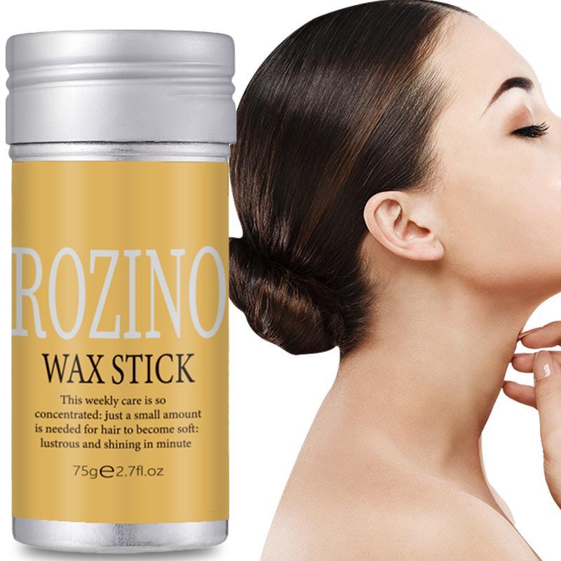 75g Hair Care & Styling Wax Stick, Moisturizing Non Greasy Hair Styling Gel, Long-lasting Light Fragrance Hair Styling Product for Women & Men