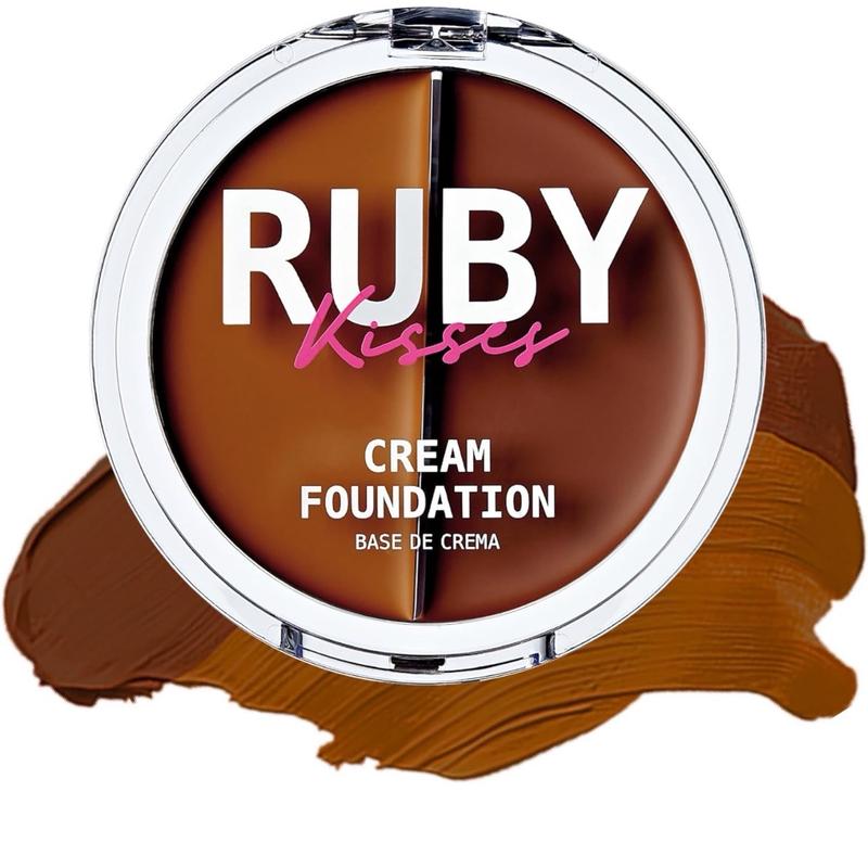 Ruby Kiss Cream Foundation 3D Face Creator Concealer Coverage