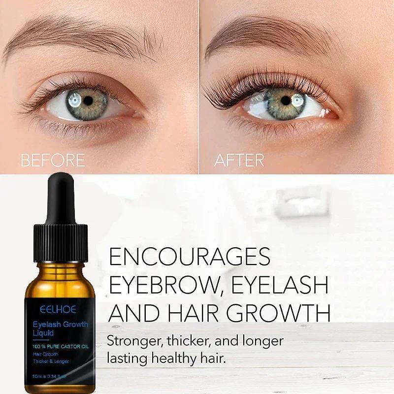 Seven Days Eyelash Fast Growth Serum Longer Thicker Eyebrows Eyelash Lift Thicken Eyelashes Natural Eyelashes Enhancer New