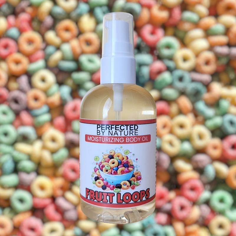 Body Oil Fruit Loops - Nourishing Moisturizer for Ultimate Comfort and Body Care