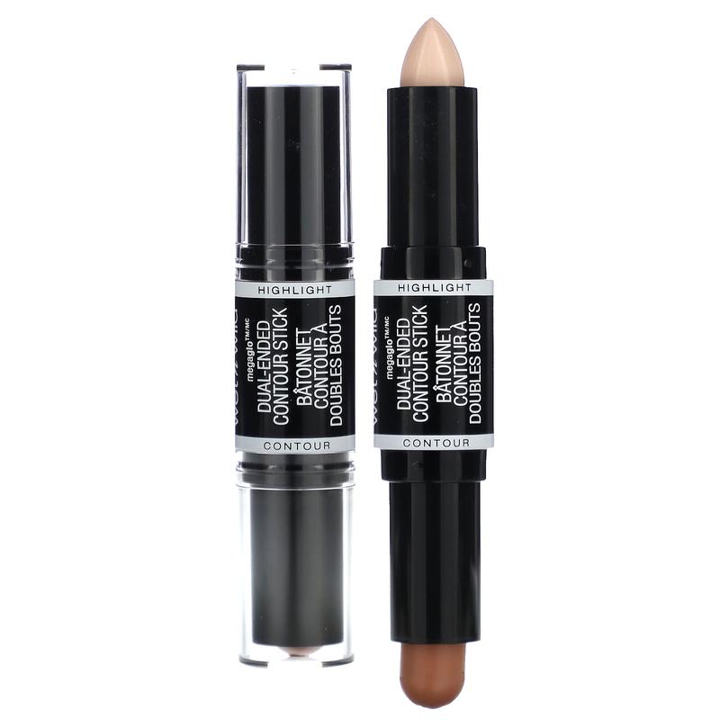 wet n wild MegaGlo, Dual-Ended Contour Stick, Light Medium, 0.28 oz (8 g)