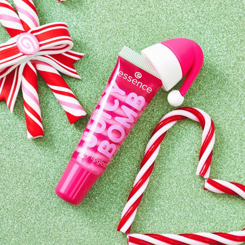 JUICY BOMB Xmas edition shiny lipgloss set