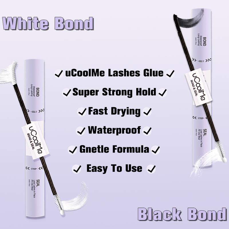 uCoolMe Lashes 2IN1 Bond & Seal Upgrade for Perfect Makeup Look