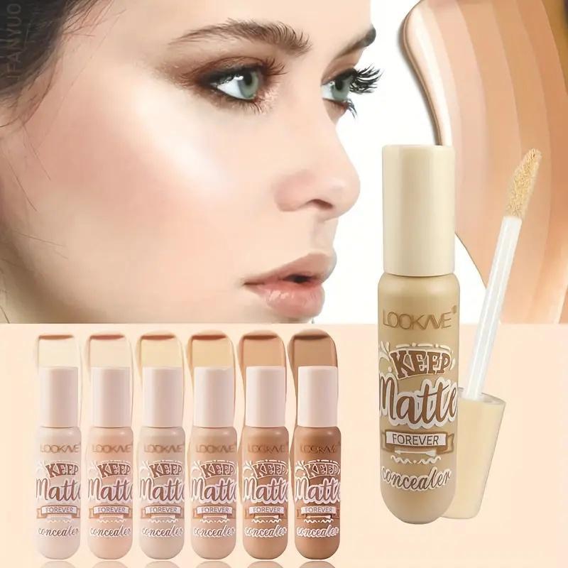 Long-lasting Concealer Stick, 6pcs set Full Coverage Concealer Cream, Moisturizing Acne Dark Circles Covering Concealer Cream