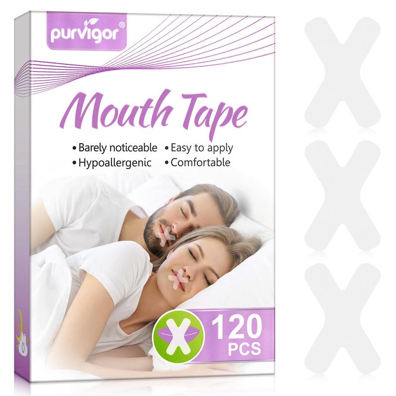 Mouth Tape, 120pcs box Soft Transparent Mouth Tape, Painless Removal Mouth Tape for Sensitive Skin, Skincare Tools for Home & Travel