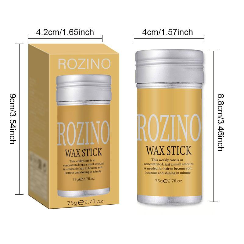 75g Hair Care & Styling Wax Stick, Moisturizing Non Greasy Hair Styling Gel, Long-lasting Light Fragrance Hair Styling Product for Women & Men