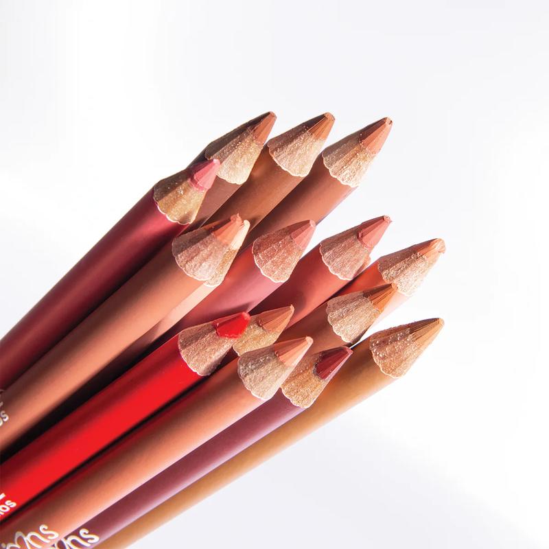 New beauty Creation Lip Liners, Very Creamy Formula, Glides Smoothly, Pigment Rich, Long Wear Wooden Pencils