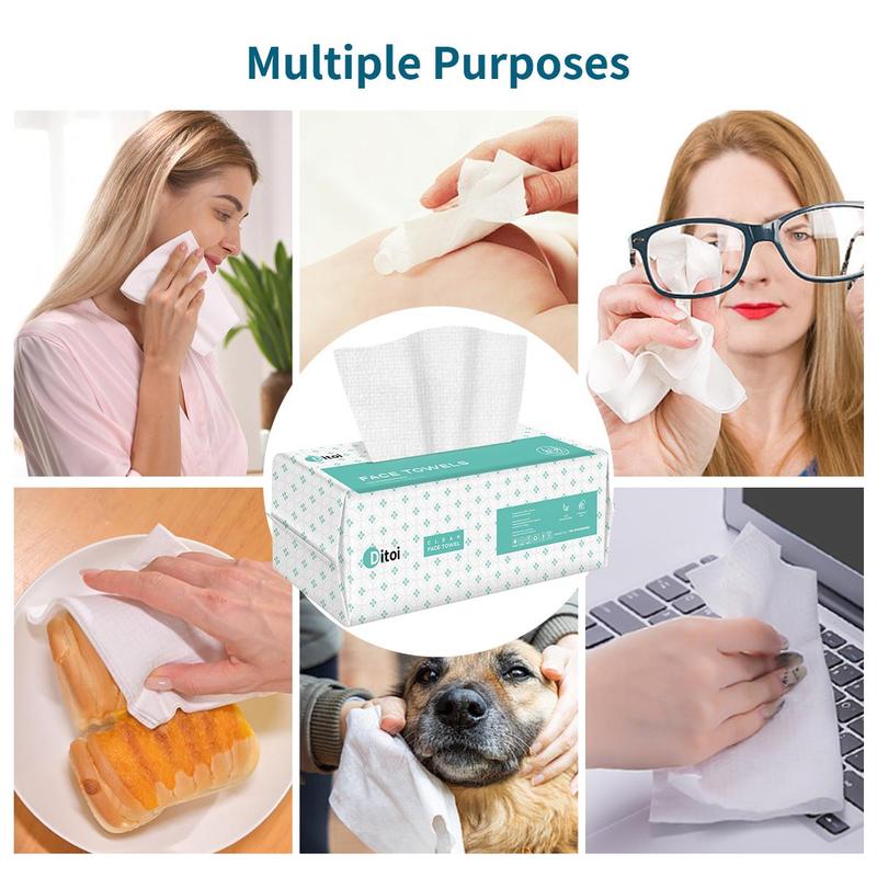 Disposable Face Towel Wash Cloth for Face Wipes Reusable Facial Cloth Towels Cleansing Skincare Comfort