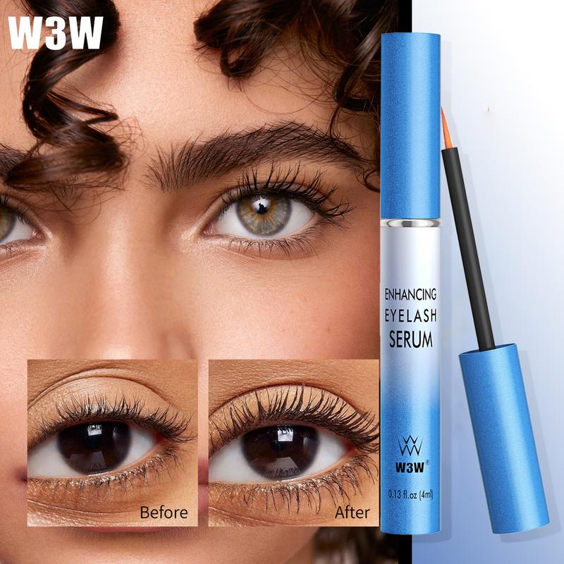 Eyelash serum lengthens, curls, thickens, and lengthens, transparent color, non-irritating, non-allergic, cross-border makeup